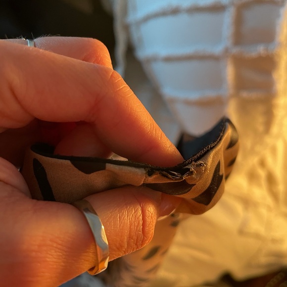 SOLD - E. Ssue leopard print skirt - Picture 3 of 4